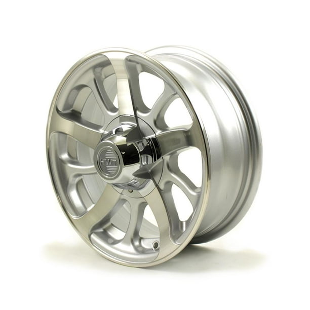 HWT HISPEC Series 08 Aluminum Trailer Wheel 6 LUG Rim 15 x 6 w/ CAP NO Tire HWT HISPEC Series 08 Aluminum Trailer Wheel 6 LUG Rim 15 x 6 w/ CAP NO Tire